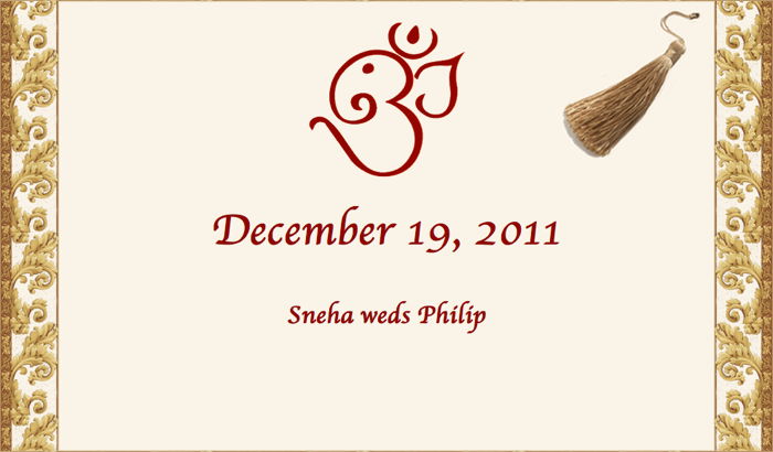 Wedding ceremony on December 19, 2011 at Country Club, Andheri